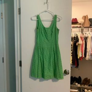 Lilly Pulitzer green lace dress 00